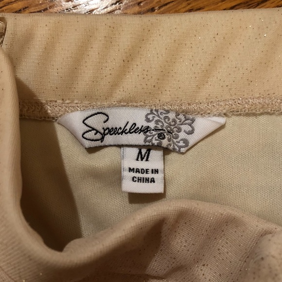 Speechless 🤩 Gold Body-con Metallic Mini Dress - Picture 7 of 8